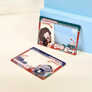 Tarjeta de Fotos Decorativa Navideña de Acrílico Transparente Personalizada con Dibujos Animados, de Doble Cara y Forma Especial, Regalo de Navidad Transfronterizo - Product Image 2