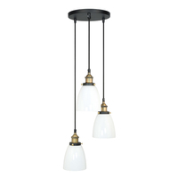 Haute qualité 3 têtes intérieur cuisine comptoir lampe suspendue éclairage Led décoratif minimaliste suspension pour Bar Table à manger
