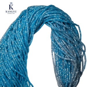 Bán Hot 5A nhà máy-Giá rẻ màu Cubic Zirconia đá hạt 2x3 mét <span class=keywords><strong>checkerboard</strong></span> Shape nhiệt đá quý trang sức cho bán - Product Image 2