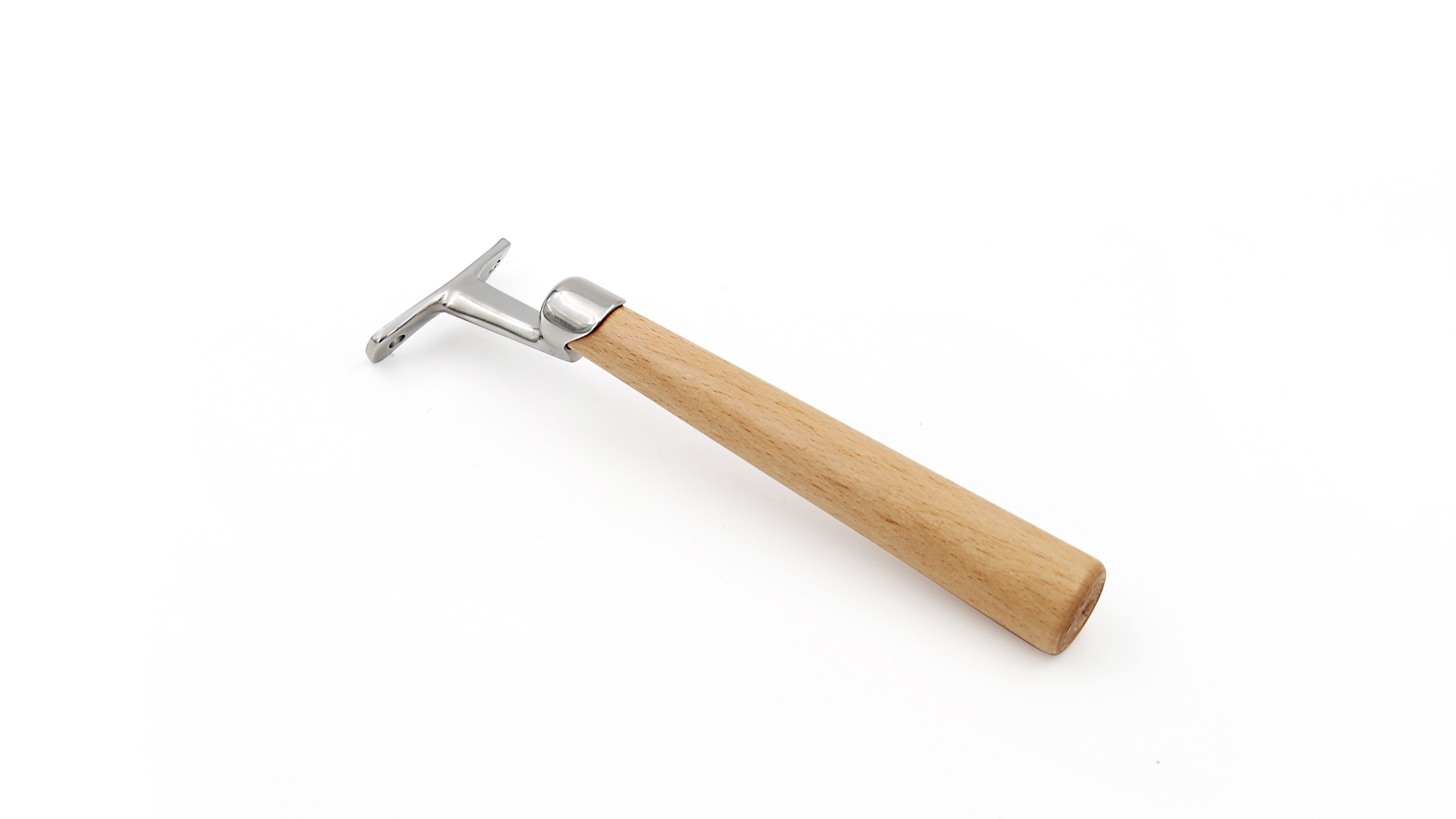 Manico in pentola in acciaio inossidabile per vendita diretta in fabbrica e manico lungo in legno