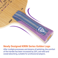 Lame de raquette de ping-pong Loki K6, nouvelle version améliorée, 5Ayous+2Limba, fibre de carbone, lame de tennis de table professionnelle