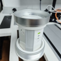 Prise de courant AU encastrée ultra-discrete pour comptoir en marbre, intégration 65W USB-C à charge rapide, prise escamotable pour cuisine