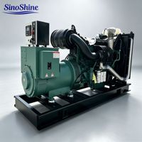 Groupe électrogène diesel silencieux SinoShine 10kVA 10 kW, triphasé, portable, pour alimentation de secours domestique,