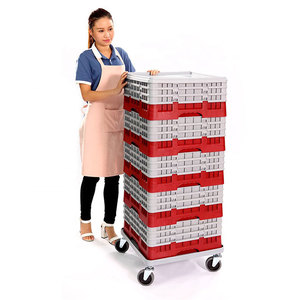 Panier de rangement en plastique pour verres et tasses, vente en gros - Product Image 3