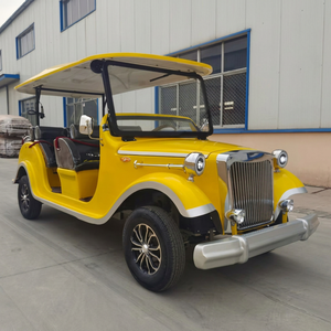 Auto Clásico Eléctrico Retro Antiguo para Turismo y Bodas, de 4 a 17 Asientos, 60 km/h, Larga Duración en Zonas Turísticas - Product Image 1