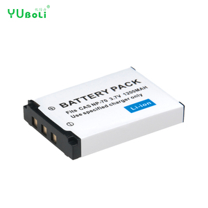 Untuk Casio NP-70 4.44Wh 3.7V 1200mAh Baterai Kamera Pengganti Li-ion Kompatibel NP-70 Exilim EX-Z150 Z250 Z300 Kamera Kompak - Product Image 5