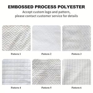 Serviette de pèlerinage islamique en microfibre à franges, prête à porter, instantanée, couleur unie, pour le Hajj et l'Omra - Product Image 1