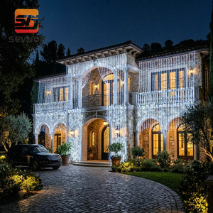 Guirnaldas de Luces <span class=keywords><strong>LED</strong></span> de Alta Resistencia con Cable de Goma Blanco, Diseño Resistente <span class=keywords><strong>a</strong></span> la Intemperie IP65 y Conectable para Venta al <span class=keywords><strong>por</strong></span> <span class=keywords><strong>Mayor</strong></span> Comercial - Product Image 2