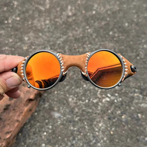 Lunettes de <span class=keywords><strong>soleil</strong></span> unisexes à monture métallique pour sports de plein air, style cycliste, en alliage personnalisé, polarisées, protection UV400 pour hommes et femmes - Product Image 4