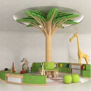 Envolturas Decorativas Personalizadas con Diseño de Árbol para Librerías, Muebles de <span class=keywords><strong>Biblioteca</strong></span>, Diseño de Librerías, Soluciones de Interiorismo para Escuelas - Product Image 5