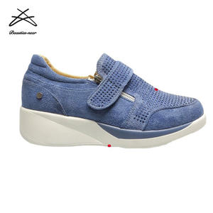 Taglie forti all'ingrosso da donna Casual <span class=keywords><strong>con</strong></span> Sole spesse e zeppa scarpe da passeggio in strass moda traspirante <span class=keywords><strong>con</strong></span> Glitter scarpe da ginnastica - Product Image 6