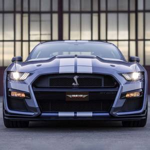 Kits de carrocería ancha estilo GT500 para Ford Mustang 2015-2023, parachoques delantero, guardabarros y capó - Product Image 2