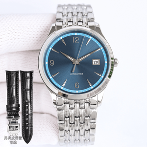 Men Automatic Mechanical Watch Date Display Stainless Steel Bracelet with Optional Leather Strap Casual Business Wristwatch - Product Image 1