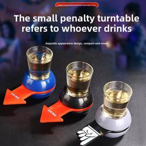 <span class=keywords><strong>Jouet</strong></span> de platine vinyle en plastique de haute qualité pour faire tourner la flèche de tir accessoires de jeu de <span class=keywords><strong>Roulette</strong></span> russe pour les jeux à boire - Product Image 3