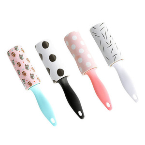 Mini Travel Folding Portable Sticky Washable <strong>Lint</strong> Roller <strong>Brush</strong> - Product Image 2