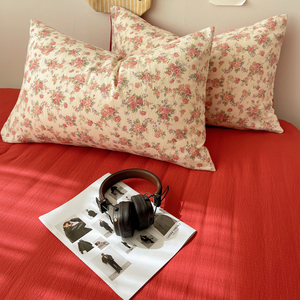 Bộ đồ giường bốn Mảnh Dễ Thương đặt tấm trải giường in sợi Hai Lớp Cảm biến đám mây - Product Image 5