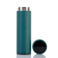 Thermos en acier inoxydable à double paroi de 500 ml avec affichage de la température, bouteille d'eau pour boire directement, fabricant de thermos OEM