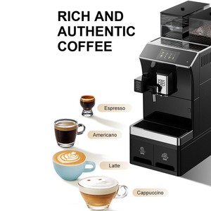 Máquina de Café Profesional Totalmente Automática de Grano a Taza con Refrigerador de Leche, Pantalla Táctil Inteligente para Uso Comercial y de Oficina - Product Image 2