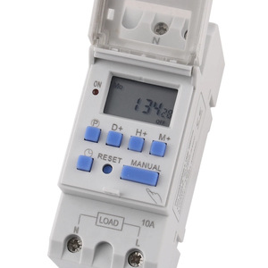 Thc15a Digital Time <b>Switch</b> 15a 230v 50hz For Automated Control <b>With</b> Display And Rail Mounting - Product Image 2