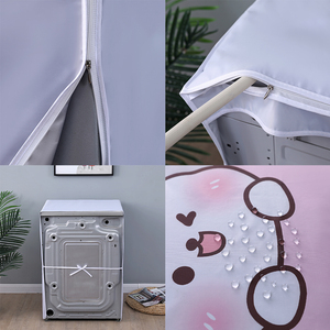 Copertura Antipolvere di Sicurezza Ciliu per Lavatrice a Carica Frontale 5-10kg, Funzionamento Manuale, <span class=keywords><strong>Tessuto</strong></span> Oxford - Product Image 2