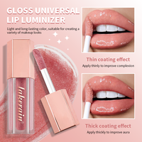 Gloss à lèvres scintillant en gros, 8 couleurs, haute pigmentation, formule lissante, fini mat longue tenue, imperméable et hydratant