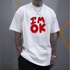 T-shirt personalizzabile <span class=keywords><strong>uomo</strong></span> stampata all'ingrosso nuovo <span class=keywords><strong>abbigliamento</strong></span> estivo <span class=keywords><strong>Casual</strong></span> il tuo Logo stampa t-shirt taglie forti da <span class=keywords><strong>uomo</strong></span> t-shirt - Product Image 6