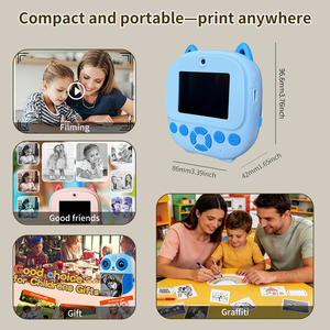 Nueva Cámara <span class=keywords><strong>de</strong></span> Impresión Térmica AI Mini para Niños, Cámara Digital con Diseño <span class=keywords><strong>de</strong></span> <span class=keywords><strong>Dibujos</strong></span> <span class=keywords><strong>Animados</strong></span>, Juguete Infantil - Product Image 2