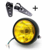 Accessoires de moto de haute qualité, phare avant rétro, lampe moteur, phare personnalisé Cafe Racer