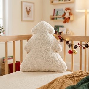 Coussin décoratif épais en forme de chiffres 1-9, doux comme un oreiller, pour arbre de Noël, chambre d'enfant, canapé de fêtes, poupée en peluche anglaise - Product Image 2