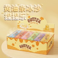 Jouet Squishy en forme de bâton de beurre, Gadget anti-stress, Jouet Squishy à texture de slime en gros