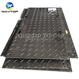 أرضية طريق مسار HDPE 4x8 مؤقتة للمعدات الثقيلة - Product Image 2