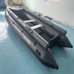 เรือยาง JET470cm เรือยางเป่าลมพร้อม EVA <span class=keywords><strong>สี</strong></span>ดำเทา - Product Image 2