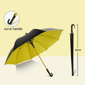 Lớn bền 8K lớp phủ màu đen Ô Golf cao su đường cong xử lý bán ô tự động với ô không thấm nước - Product Image 2