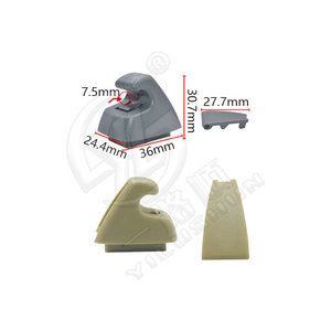 Xinyida Car Sun Visor Vanity Mirror Base Hook <b>Bracket</b> Y37 <b>Plastic</b> Nylon 24.4x36x30.7mm For Chevrolet Cruze - Product Image 1