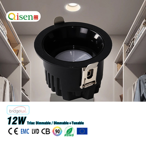 12W SMD COB Triac Regulable Smart Led Downlight CCT Ajustable Empotrable Cieling Spotlight Anti Glare Led Spot Down Light - Product Image 1