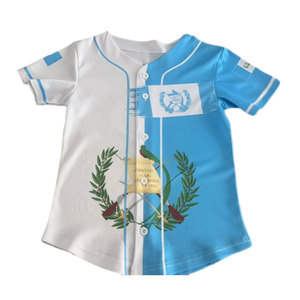 Maillots courts personnalisés pour femmes Mexique États-Unis Guatemala Porto Rico Honduras El Salvador Nicaragua Crop Top Maillots de baseball - Product Image 3