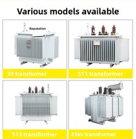 Transformator Distribusi Tiga/Satu Fasa 480V Berpendingin Minyak Paduan Amorf dengan Kebisingan Ultra Rendah untuk Proyek Jaringan Listrik