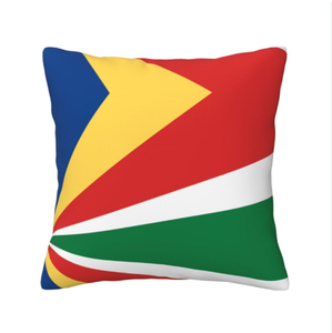 Funda de almohada con bandera de <span class=keywords><strong>Seychelles</strong></span> para el cabello y la piel, funda de almohada para el cuerpo, fundas de almohada ultrasuaves, funda de almohada transpirable - Product Image 1