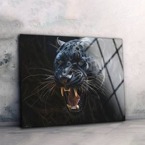Eleganti disegni animali, stampa HD su vetro temperato, decorazione da parete, pittura acrilica su vetro di lusso personalizzata, design artistico personalizzato su <span class=keywords><strong>plexiglass</strong></span> - Product Image 4