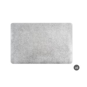 Set di 6 tovagliette Excelsa in plastica platino 45x30 cm colore argento - Product Image 2