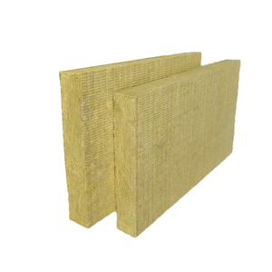 Panneau <span class=keywords><strong>isolant</strong></span> en laine de roche antimicrobienne à faible teneur en chlore 100kg 120kg/m³ 50mm 75mm pour panneau sandwich de salle blanche et laboratoire pharmaceutique - Product Image 1