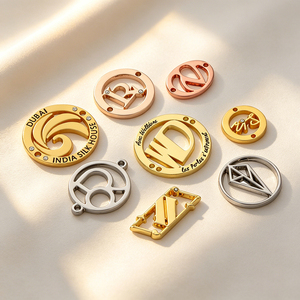 ป้ายโลหะสั่งทำพิเศษ ขนาด 5/10/15/20/25/30 มม. ทำจากโลหะผสมสังกะสี - Product Image 3