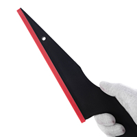 YLWRAP Raclette de pose pour film teinté, vinyle et PPF, outil applicateur durable en caoutchouc, nettoyeur de vitres et pare-brise