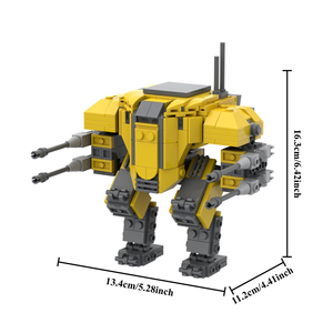 Funbuild MOC-184991 <span class=keywords><strong>Emancipator</strong></span> Exosuit Modèle Mecha Briques Jouet Éducation Blocs de Construction MOC-206763 Automate DIY Bloc Jouet - Product Image 2