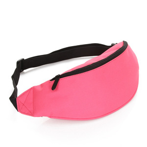 OEM/ODM New <b>Large</b> Capacity Barrel-shaped Waterproof Waist Bag for Unisex Polyester Zipper Sports Casual Nylon for Outdoor Use - Product Image 4