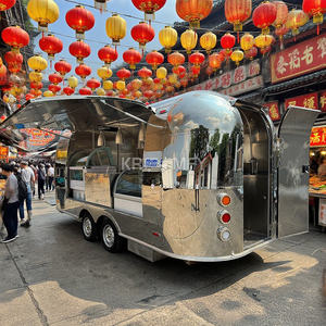 Chariot de nourriture rétro populaire 2025 pour la vente de mini-produits, idéal pour les fêtes, le café, la crème glacée, les hot-dogs - Product Image 6