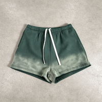 Short personnalisé en molleton 350 g/m² effet délavé couleur vintage pour l'été, idéal pour les marques