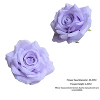 Vente flash - Têtes de fleurs artificielles en soie, fausses roses à feuilles de thé pour les décorations florales de mariage et la décoration intérieure