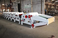 Machine automatique de recyclage de lin de jute de chanvre de déchets de coton textile de Chine avec ouverture et machine de nettoyage de fibre de lin de chanvre