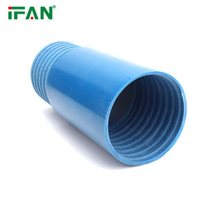 Tuyaux de tubage en <span class=keywords><strong>PVC</strong></span> d'approvisionnement en eau IFAN tuyau UPVC <span class=keywords><strong>63</strong></span>-200mm tuyau de forage de puits en <span class=keywords><strong>PVC</strong></span> bleu - Product Image 4